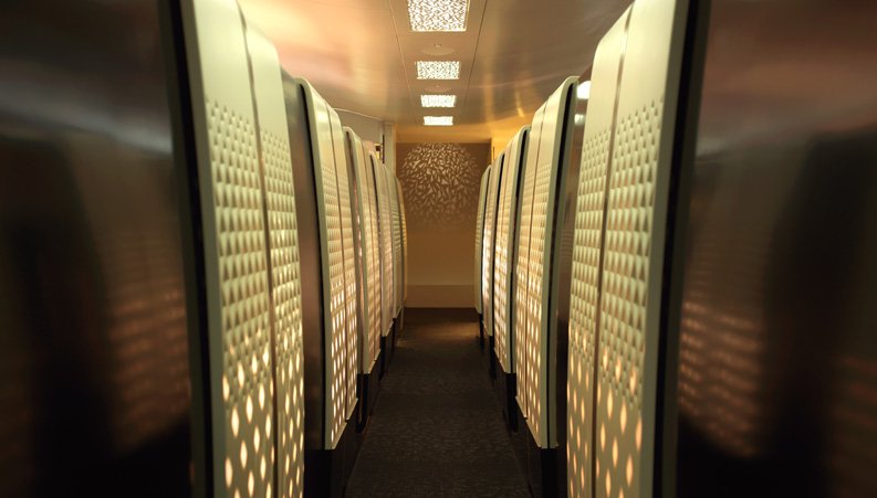 Etihad luxury cabin
